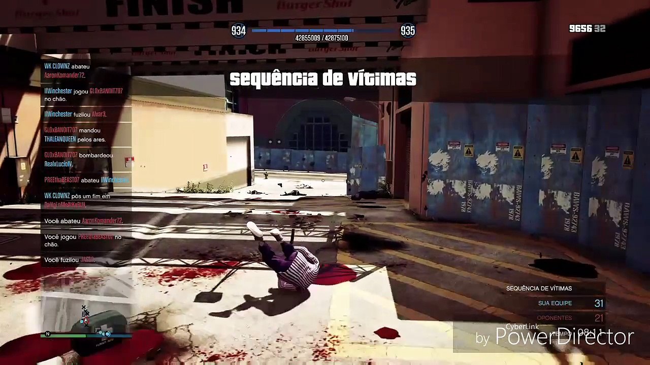 Run N Gun GTA V Jogador Competitivo