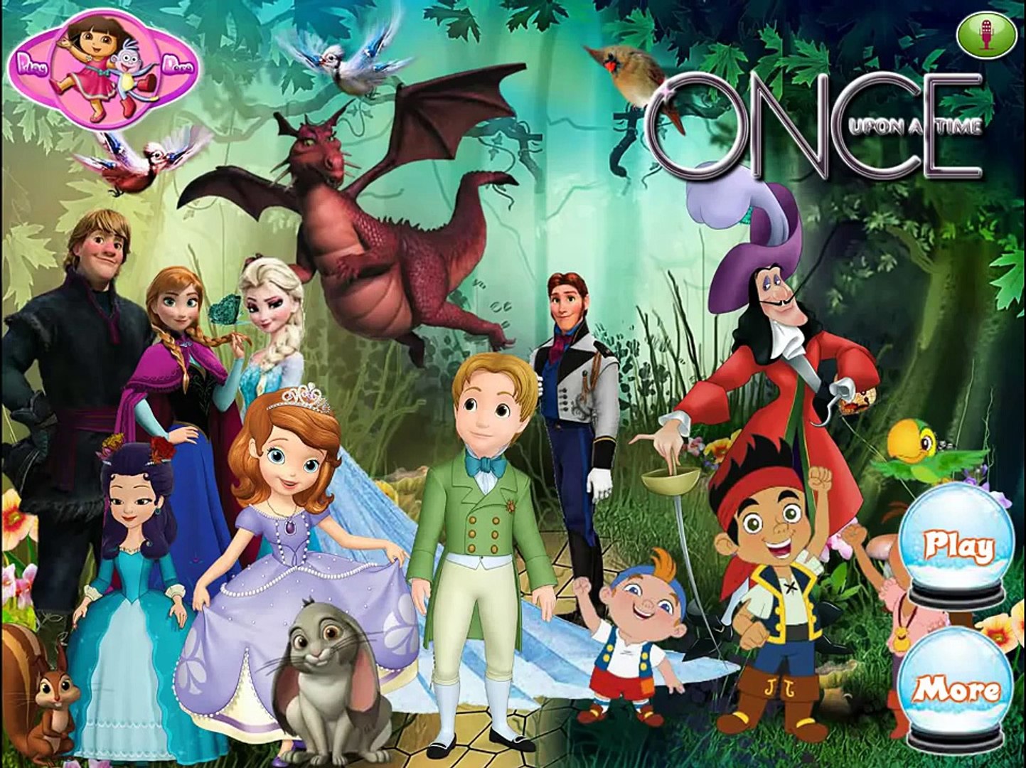 ⁣Frozen Эльза, Анна,Олаф, Принцесса София, Пират Джэк NEW видео для детей