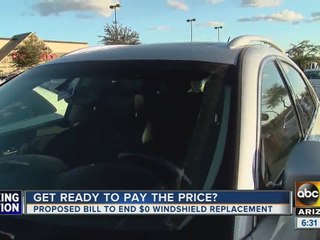 Proposed bill would end free windshield replacement requirements