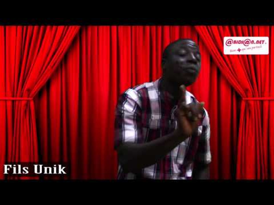 Abidjan net Comedie Fils Unik   2 baoules au lit b