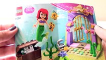 Lego Disney Princess Ariel from Movie Cartoon The Little Mermaid Castle Review Video