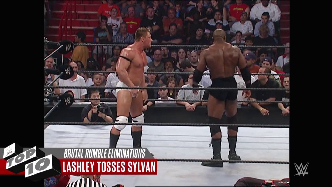 Brutal Royal Rumble Match liminations || WWE Top 10