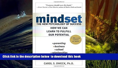 [Download]  Mindset: The New Psychology of Success Carol S. Dweck For Kindle