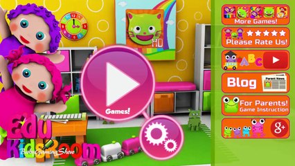 EduKidsRoom-PreK&Toddler Games - Kids Learn Shape, Colors, Clock and Patterns