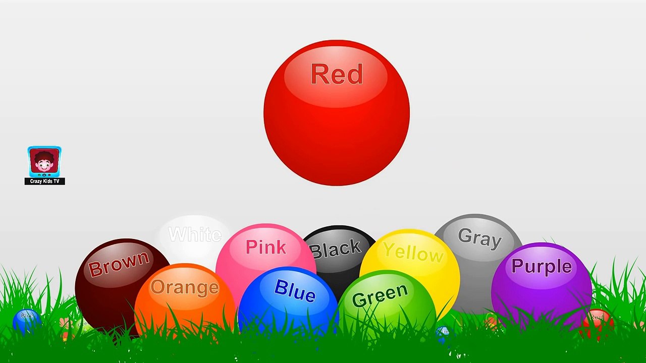 Learn Colors with Balls, Colors for Children to Learn and Teach, Baby Videos, Kids Learning Videos