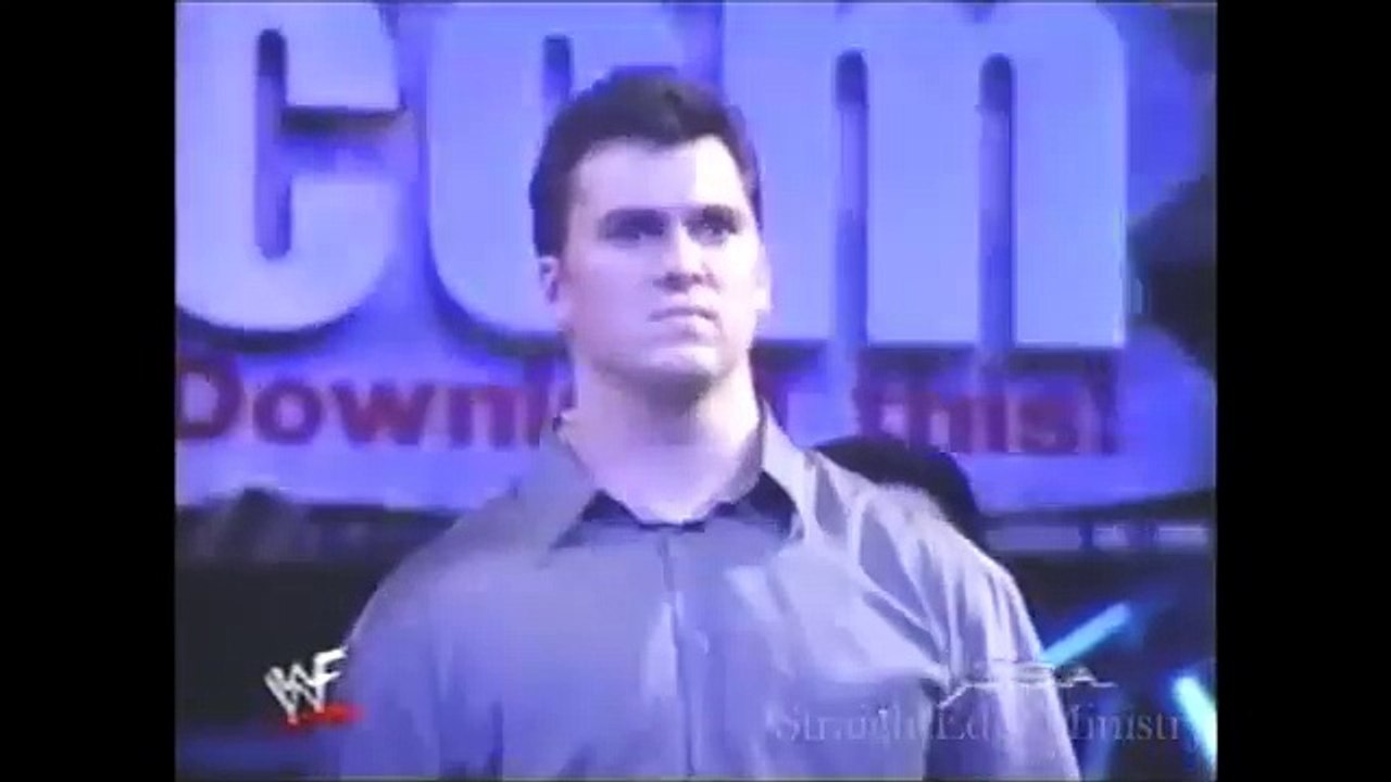WWF Stone Cold Steve Austin Ties The Undertaker On His Symbol