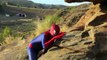 Spiderman vs Venom Spiderman hunter Real Life Superhero Fights - SPMFC