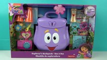 Dora The Explorer Backpack Toy爱探险的朵拉背包玩具 Mochila de Dora La Exploradora Fisher Price Toys