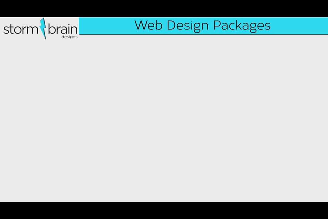 Web Design Packages By Storm Brain
