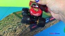 Disney CARS Lightning McQueen Episode 3 of 7 - Mcqueen Monster Truck with LEGO New Bright Wheels