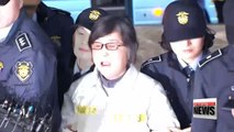 Independent counsel team executes arrest warrant for Choi Soon-sil