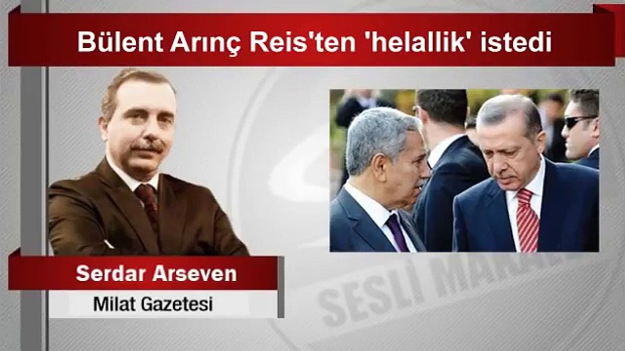 Arınç 'Özür Dilemedim' Deyip Erdoğan'a Gönderdiği Mektubu Yayınladı