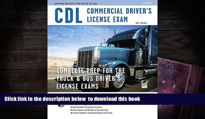 Audiobook  CDL - Commercial Driver s License Exam (CDL Test Preparation) Editors of REA Full Book