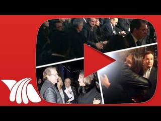 Carlos Villagrán olvida pleitos y abraza a Florinda Meza