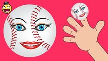 Preschool Songs | Base Ball Cartoons Finger Family Children Nursery Rhymes | Baby Rhymes English