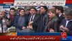 Fawad Chaudhry Media Talk After First Session Panama Papers Case Hearing Supreme Court Islamabad (25.01.17)