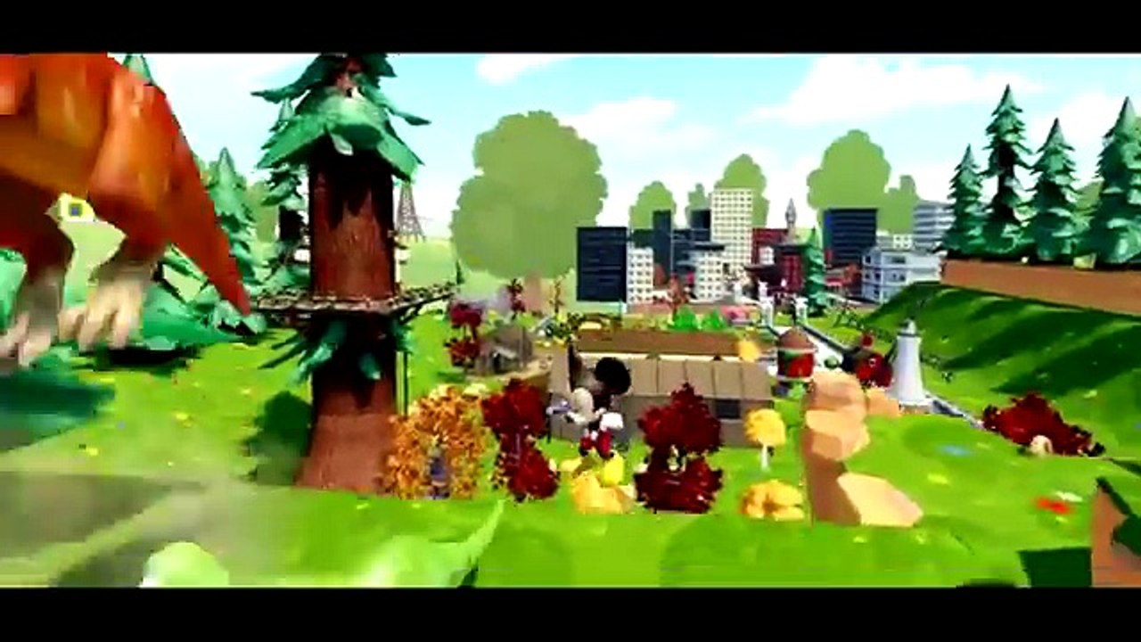 Mickey Mouse The Good Dinosaur ARLO Butch Nash Ramsey Having Fun With Spiderman