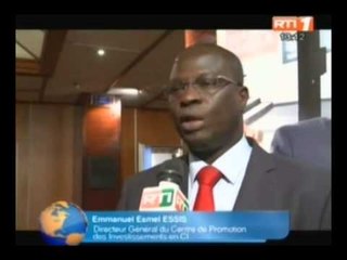 Le CEPICI et le centre de promotion en Cote d'Ivoire face aux professionnels du secteur bancaire