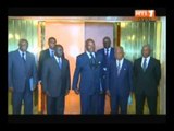 RTI - Le Chef de l’Etat reçoit  l’Association des Ambassadeurs de Côte d’Ivoire à la Retraite