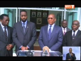 Daniel Kablan reçu par le président directeur général de l'union postal