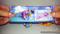 Surprise Eggs Kinder Natoons Smurfs Hackus Walrus Kite Mixart Luv Me Baddies Toys For Kids