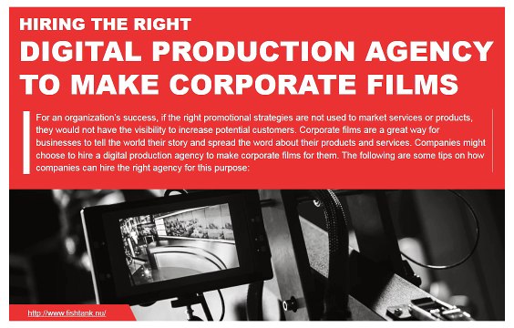 Hiring a professional production agency to make corporate films