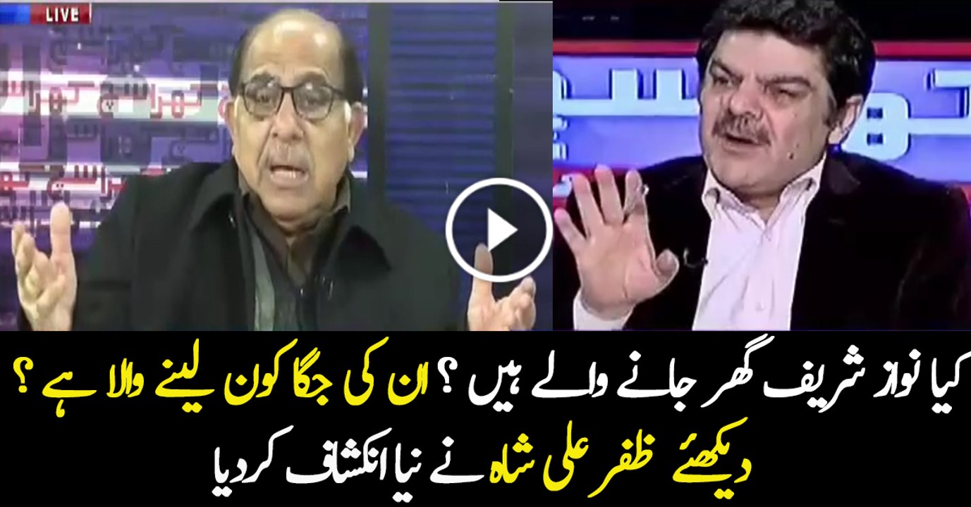 If Nawaz Sharif Gets Disqualify From Supreme Court Than Hamza Shahbaz May Become Next Prime Minister-Zafar Ali Shah