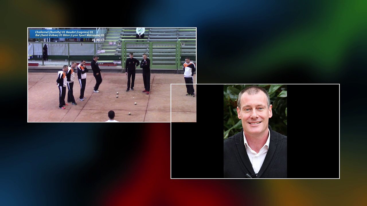 Interview Cyrille Cuenot, septième étape du Trophée Super 16, Sport Boules, Saint-Quentin Fallavier 2017