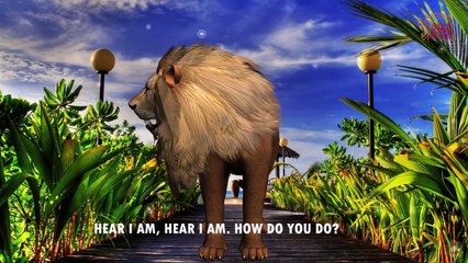 Animals Children Nursery Rhymes || 3D Animation English Nursery Rhymes || Cartoon Kids Rhymes