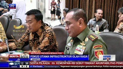 Presiden Instruksikan Pembenahan Serius PSSI