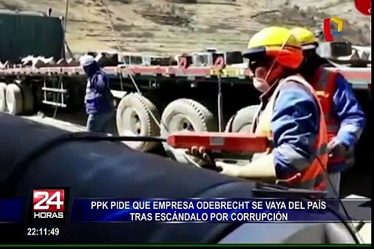 PPK pide que Odebrecht se vaya del Perú tras escándalo de corrupción