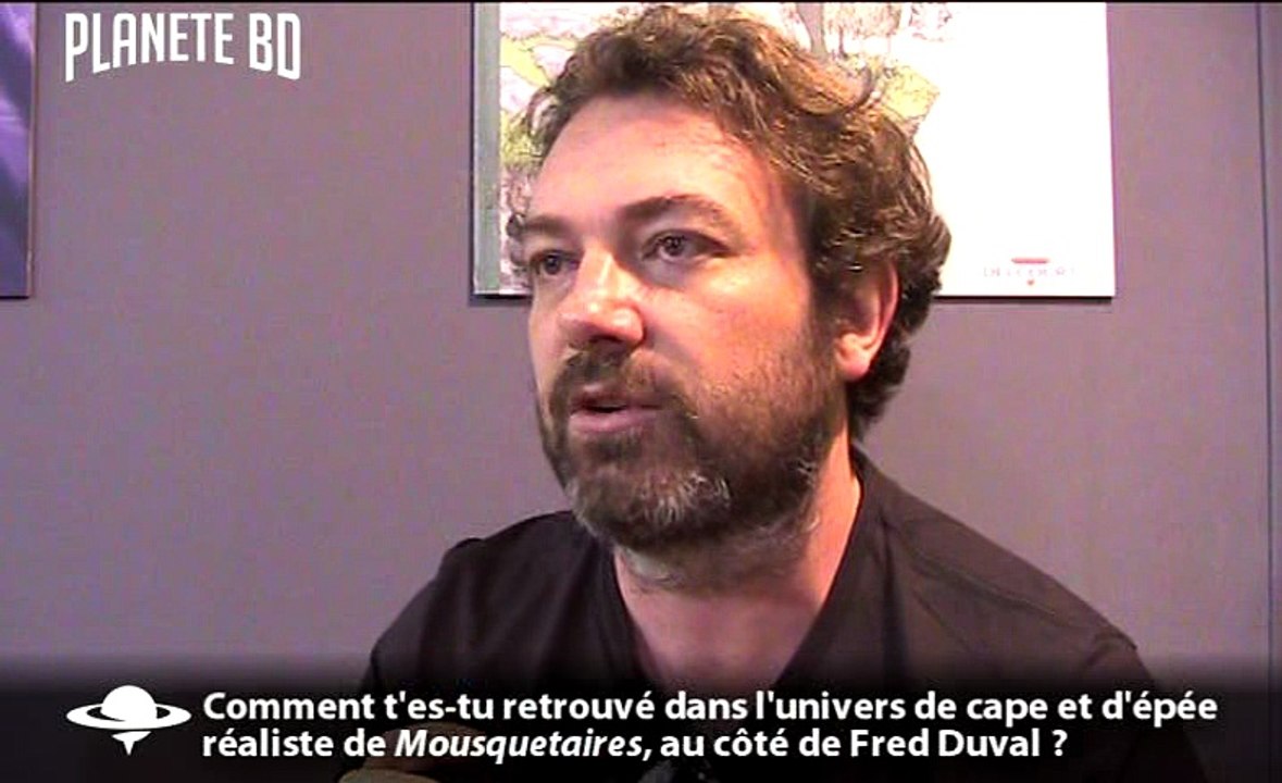 Florent Calvez en interview pour planetebd.com