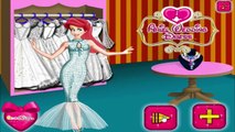 Disney Princess Ariel Wedding Dress Up | Stunning Little Mermaid Bride Amazing Game For Gi