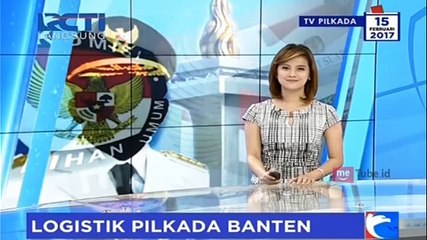 Jelang Pilgub Banten, Logistik Tiba di KPUD