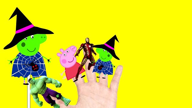 Frozen Elsa Hulk and Spiderman Finger Family song for kids collection Nursery Rhymes lyrics