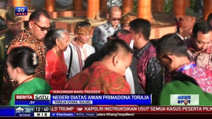 JK Kunjungi Kampung Laloi di Toraja Utara