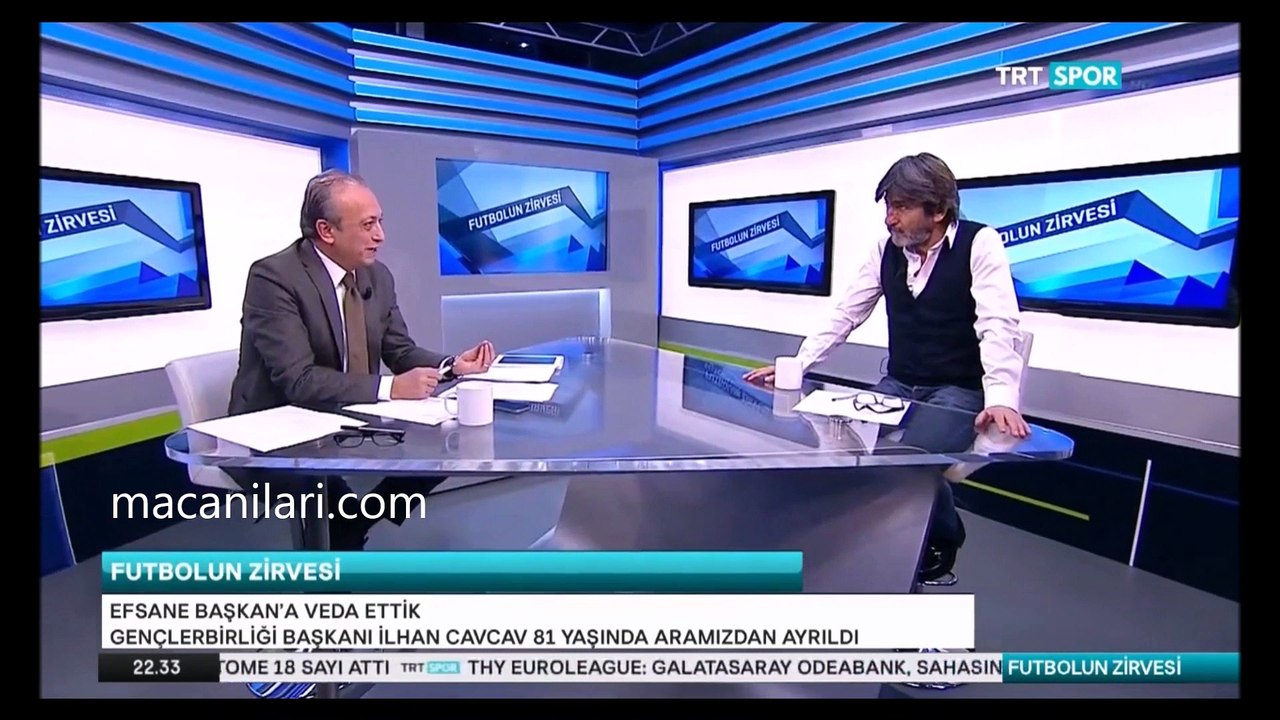 İlhan Cavcav Anısına, Futbolun Zirvesi, TRT Spor, 24.01.2017