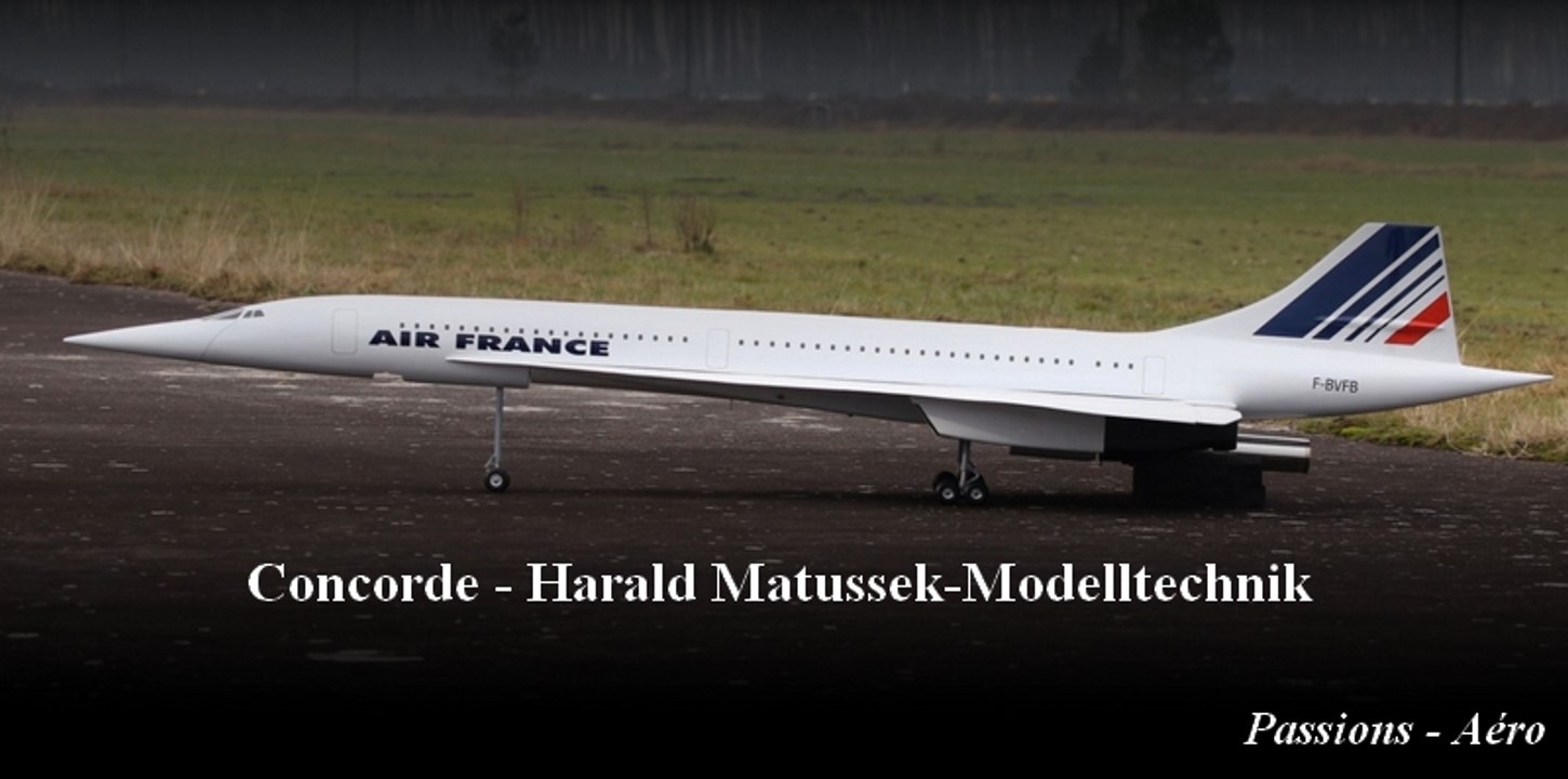 Concorde - Harald Matussek-Modelltechnik - Jet Glider (Jets-Munt VT80 Turbine)