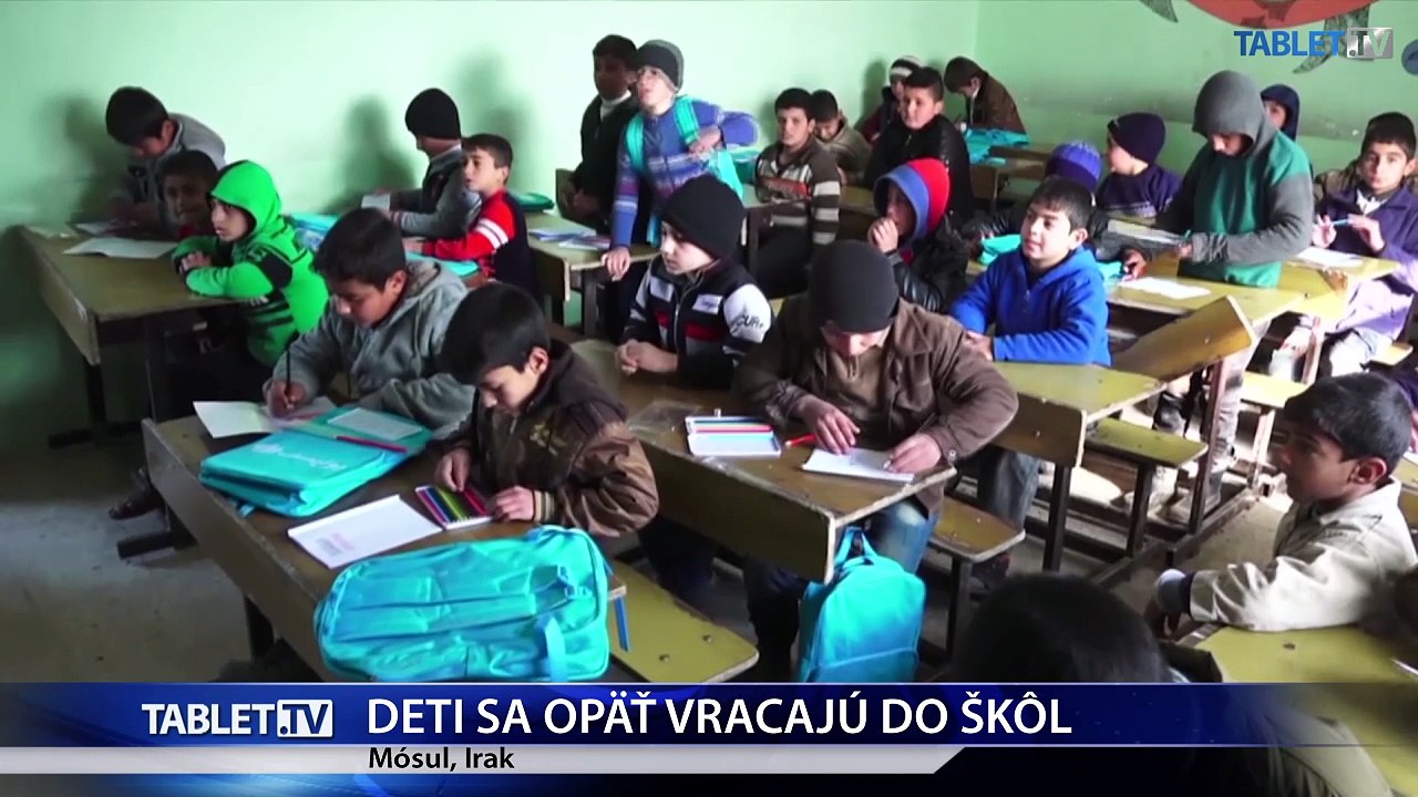 Deti z Mósulu sa vracajú do škôl, ktoré okupoval ISIS