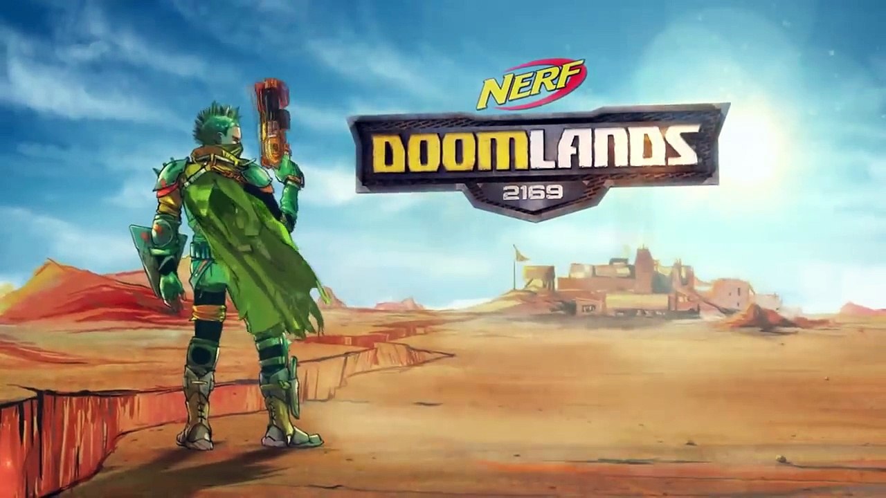 Хасбро Нерф 2016 Doomlands 2169 уговоров и vagabond Бластеры / Wyrzutnie ТВ игрушки