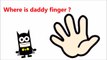 Superheroes Finger Family - Learning Finger Family for kids with Batman-ish Superheroes