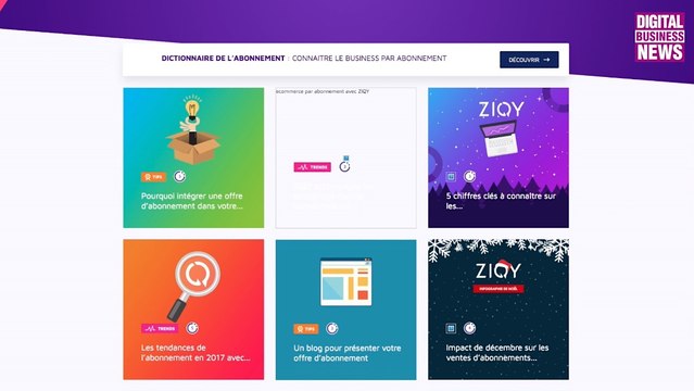 ZIQY, une plateforme clé en main à l'heure du boom des abonnements
