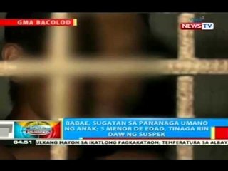 Download Video: Babae sa Bacolod City, sugatan sa pananaga umano ng anak; 3 menor de edad, tinaga rin daw ng suspek