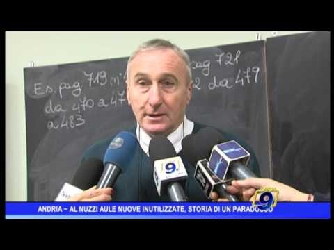 Andria - Al Nuzzi nuove aule inutilizzate, storia di un paradosso