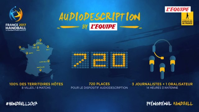 Handball - Mondial 2017 : Audiodescription Mondial de handball 2017