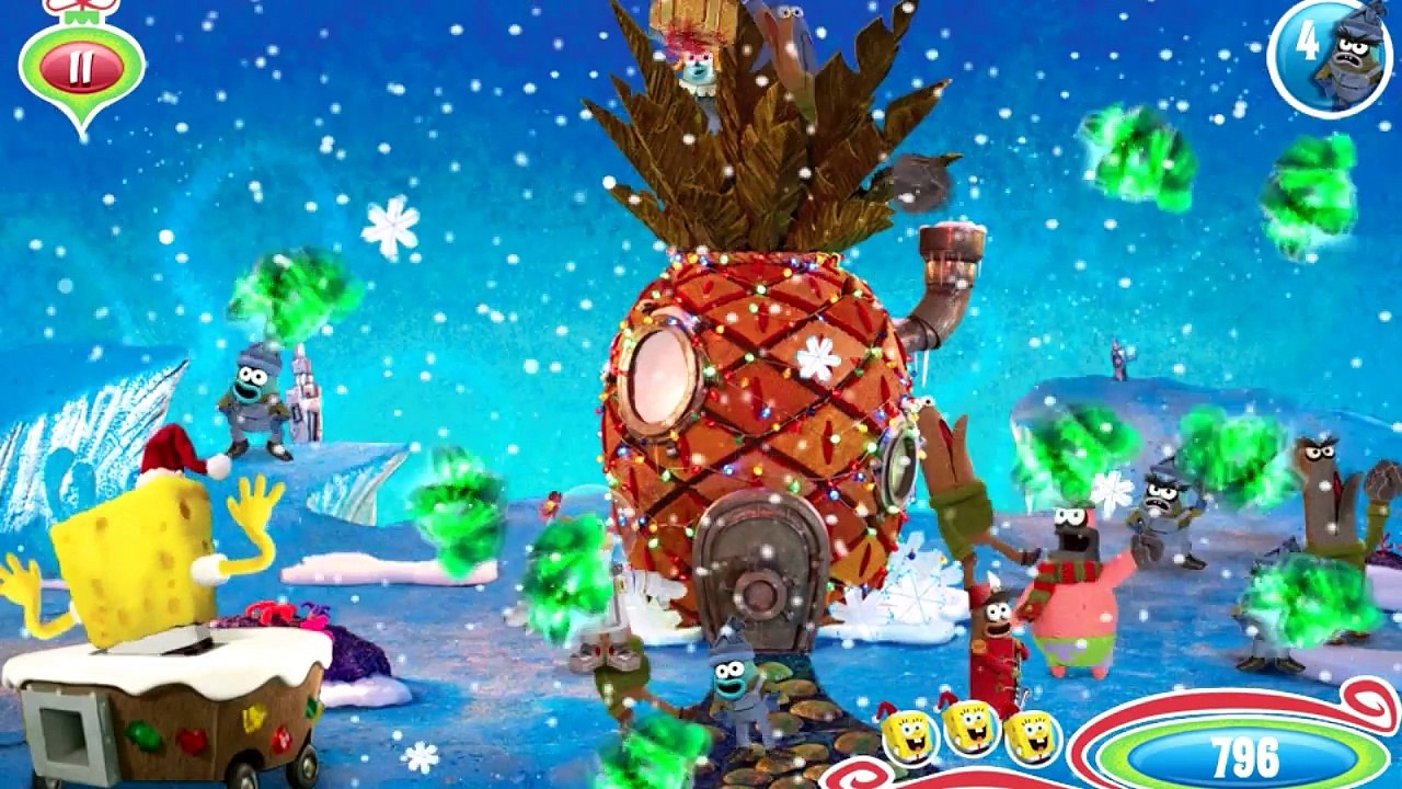 Spongebob Squarepants Its a Christmas ! - Cartoon Movie Game - New Spongebob