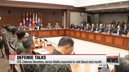 Download Video: U.S. Defense Secretary James Mattis expected to visit Seoul next month