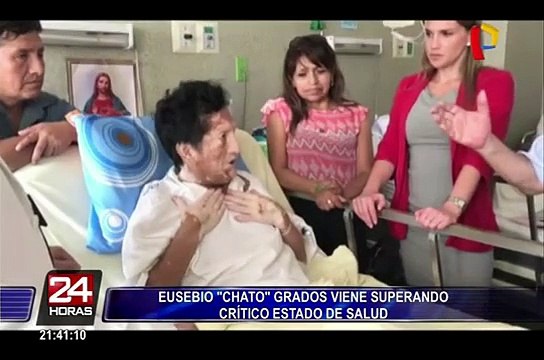 Eusebio “Chato” Grados se recupera favorablemente de insuficiencia renal