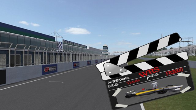 Tour de piste à Victoria en FR2000 sur World Racing Serie (beta10b)