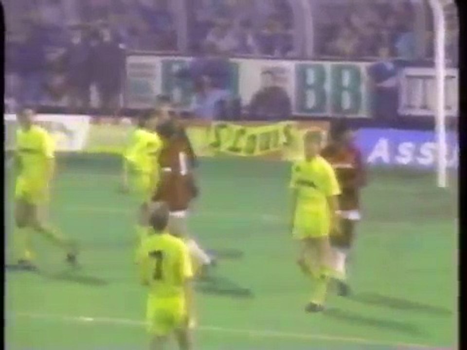 07.11.1990 - 1990-1991 European Champion Clubs' Cup 2nd Round 2nd Leg Club Brugge 0-1 AC Milan